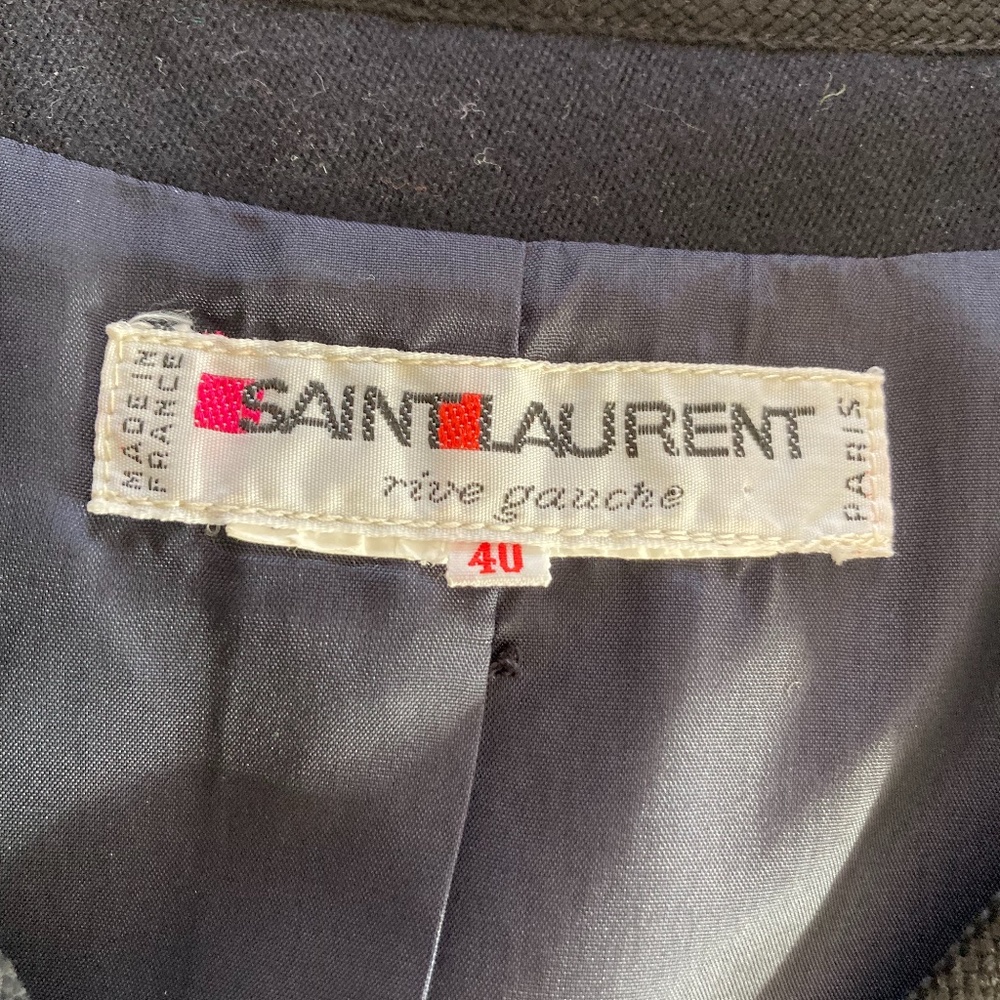 Vintage Saint Laurent cropped jacket